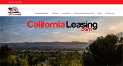 Desktop Screenshot of californialeasing.com